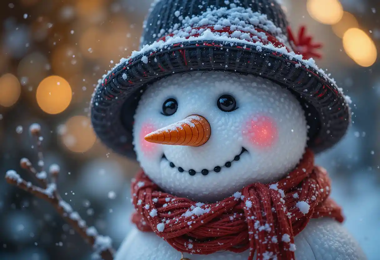Gorro para muñeco de nieve